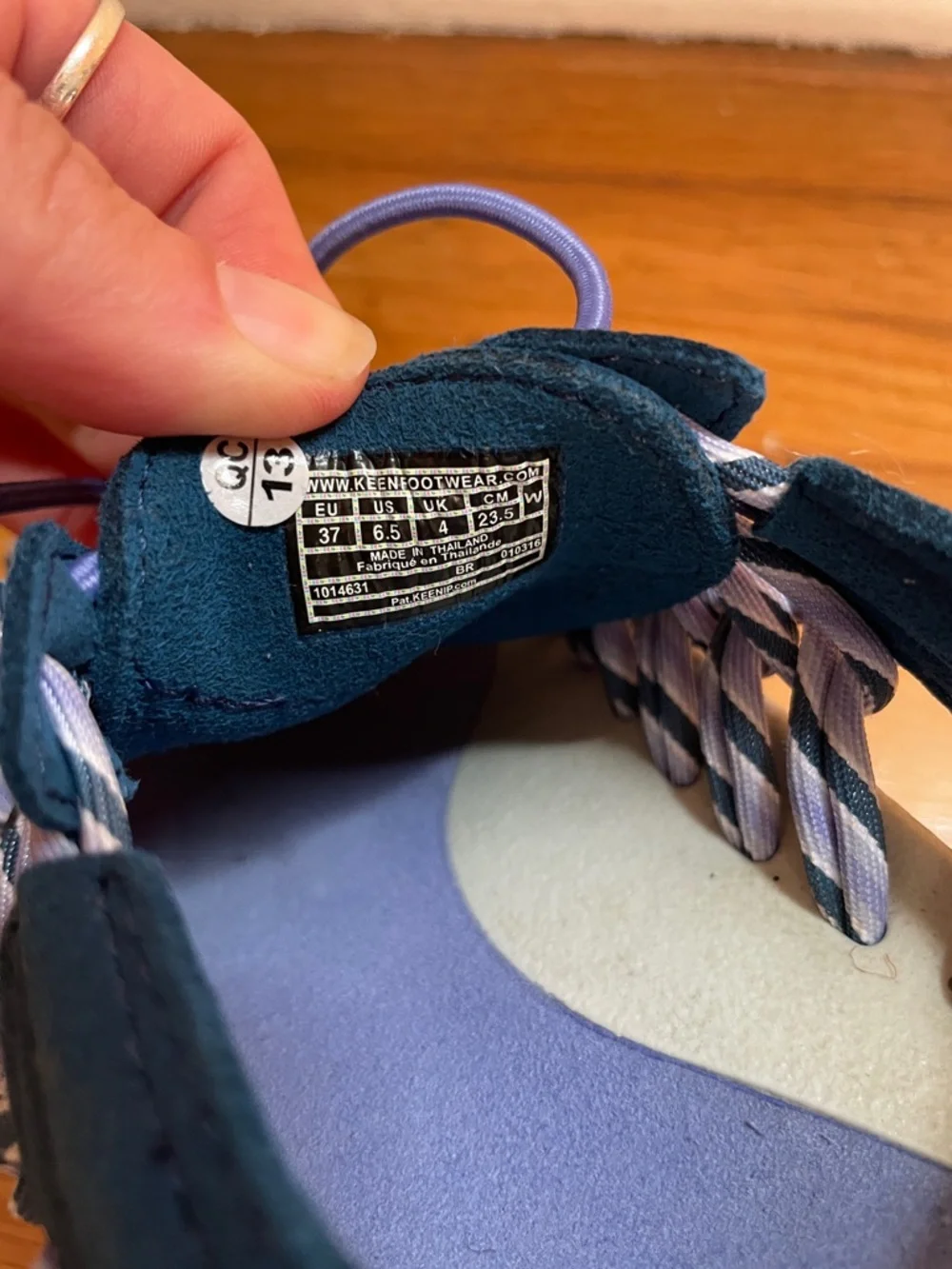 Keen Uneek Sport Sandals Womens US 6.5 Lavender Two Cord Comfort - Picture 9 of 9